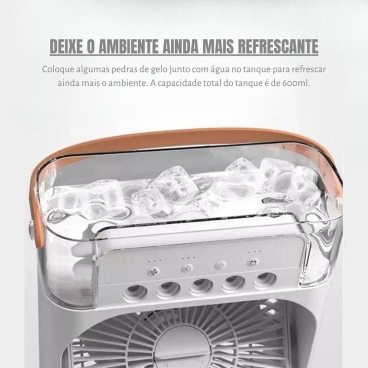 Climatize - Mini Climatizador refrigerado portátil